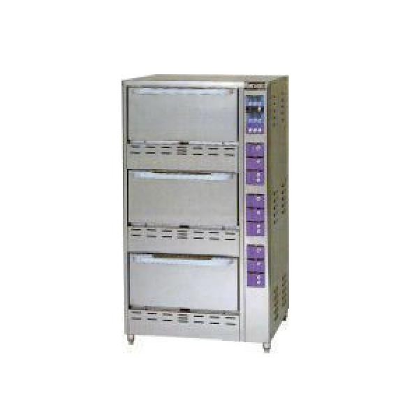 マルゼン ガス立体自動炊飯器 MRC-S3D (MRC-S3C) 都市ガス仕様 W750×D700×H1350