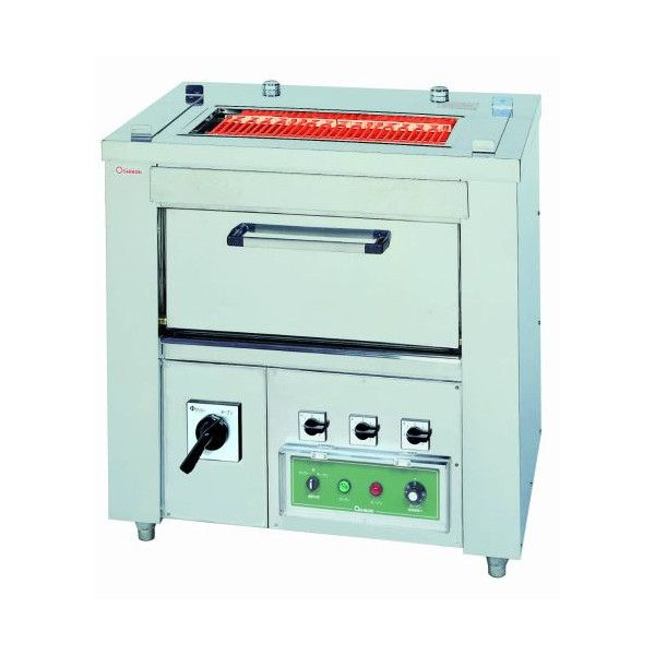 マルゼン 電気焼物器 オーブン付 GO-10N W910×D630×H970