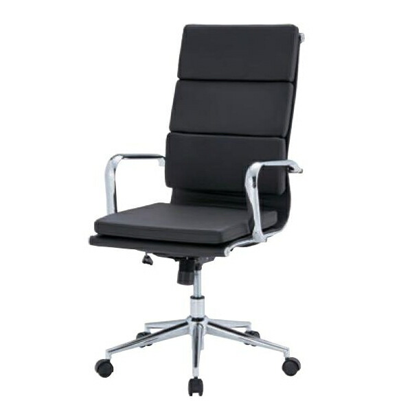 井上金庫 オフィス チェア 椅子 APS-H04 W570 D640 H1035×1115 SH440～520 クッション付き ハイバック