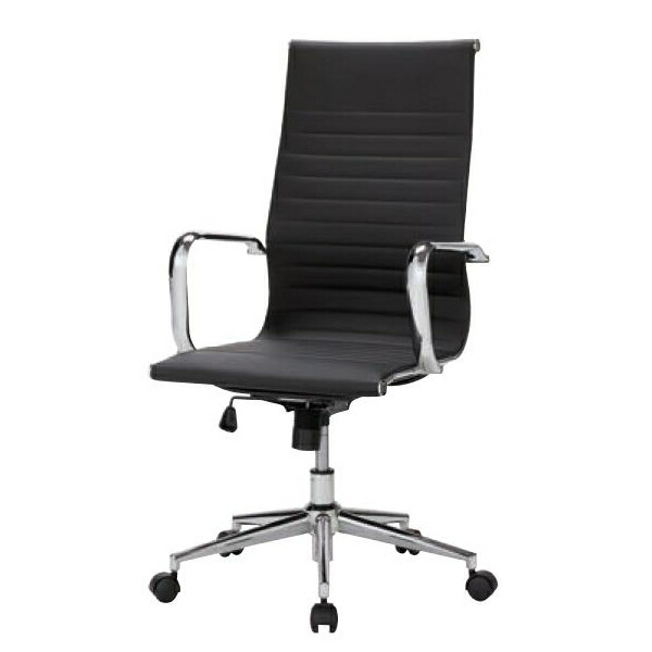 井上金庫 オフィス チェア 椅子 APS-NH05 W570 D640 H1035～1115 SH405～485 レザー ハイバック