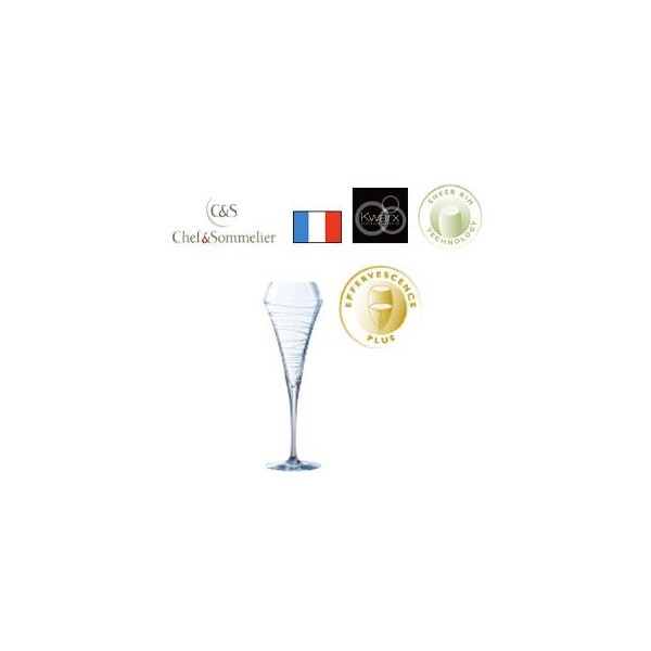 Chef & Sommelier ワイングラス オープンナップデザインシリーズ アラベスク エフェヴァセント 20 H4002 （4脚セット！）